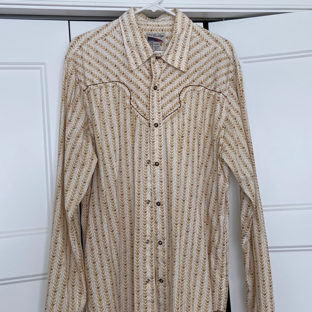 Mens western style shirt